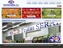 Tablet Screenshot of frutasseral.com